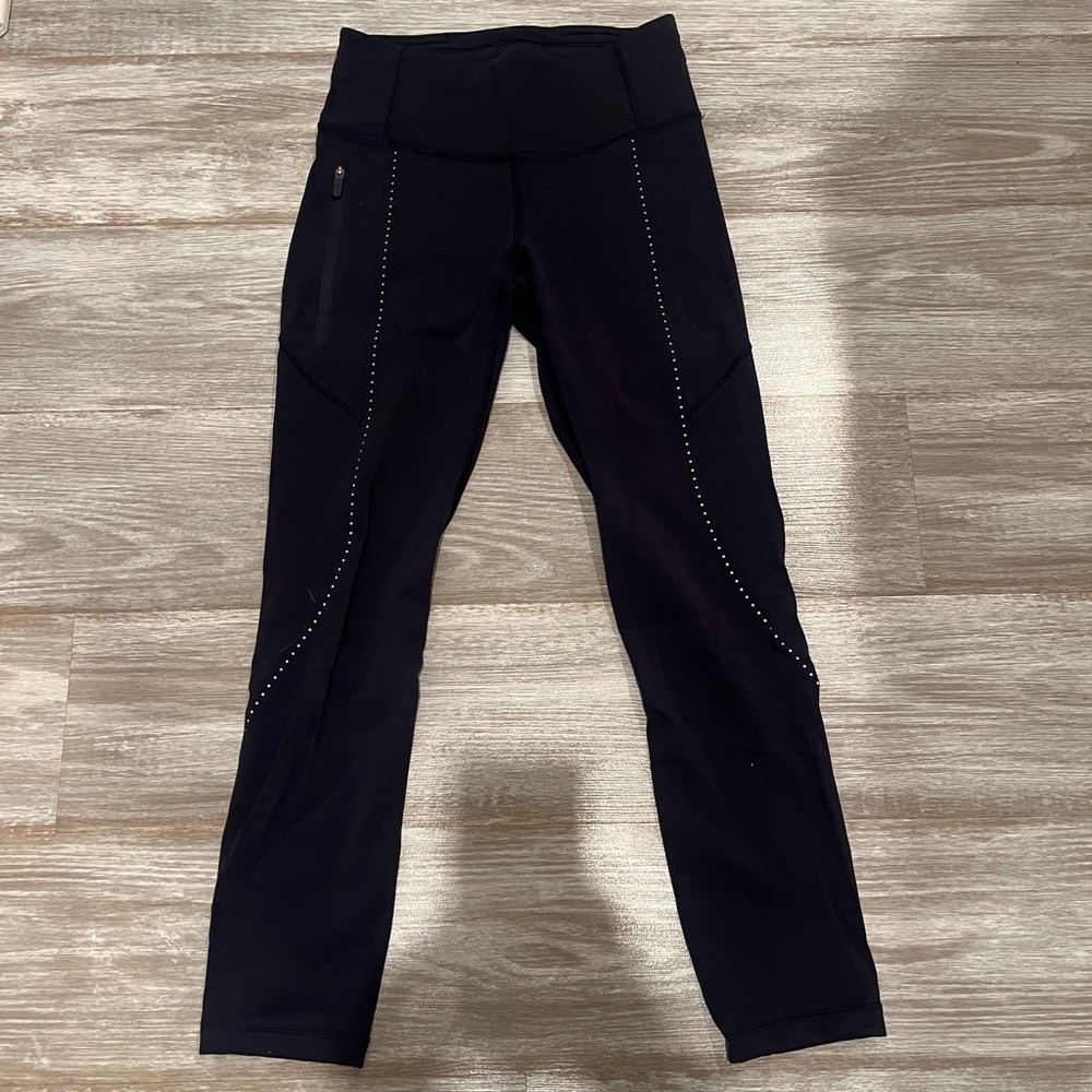 Lululemon Reflective High-Rise Black leggings